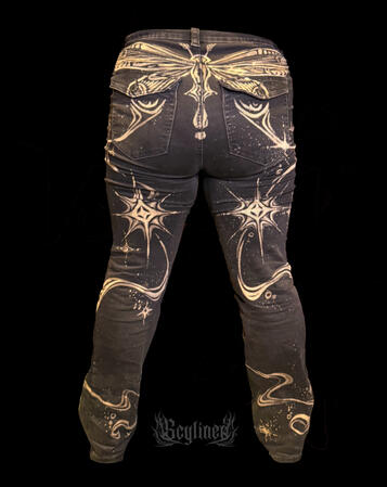 Moth Bleach Pants