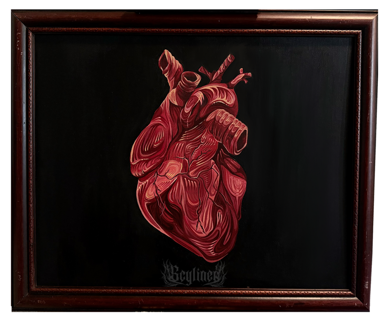 Heart Acrylic Canvas