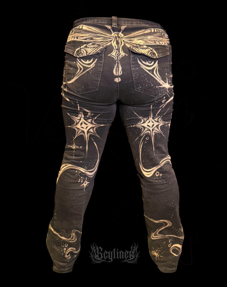 Moth Bleach Pants
