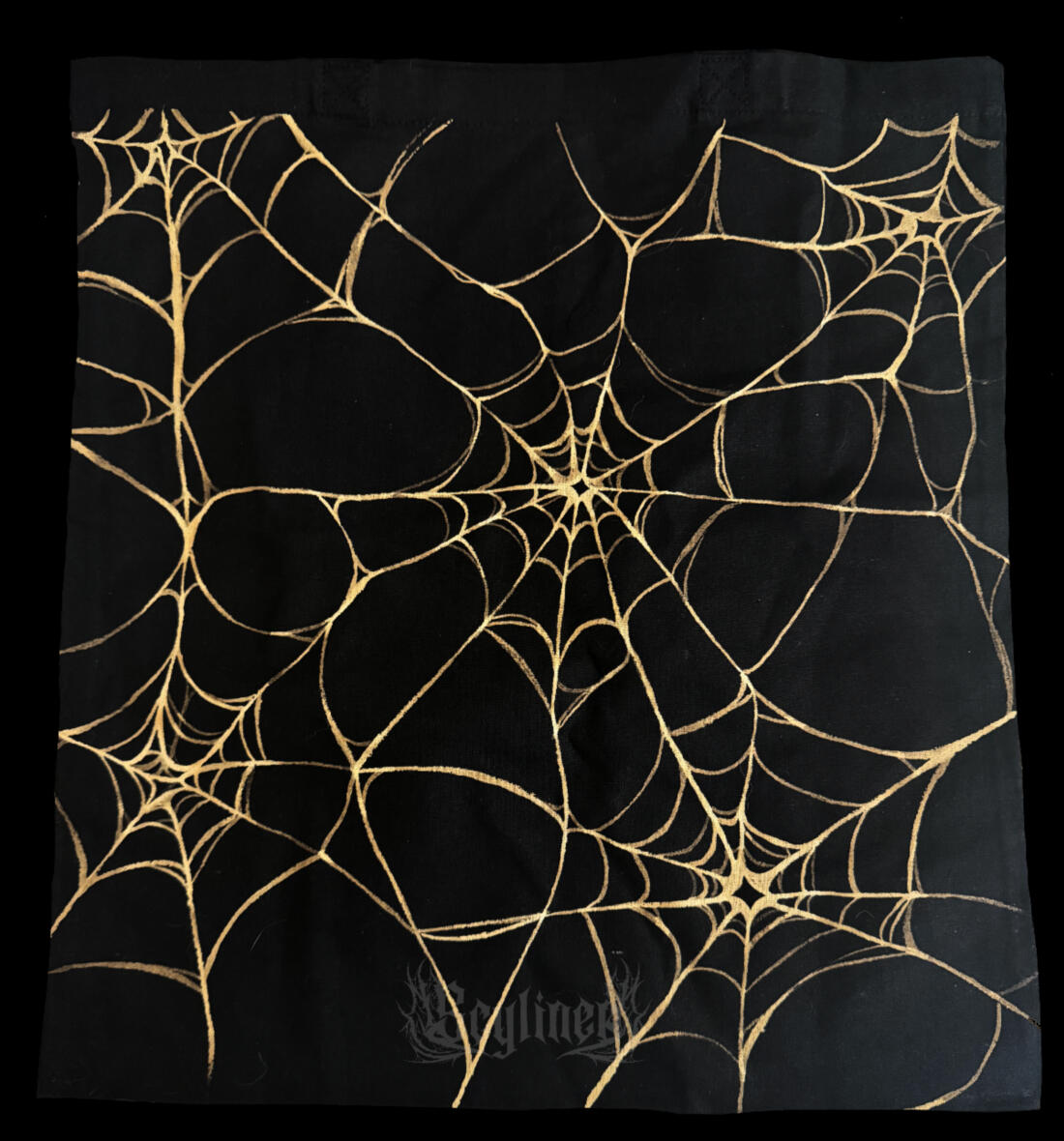 Web Bleach Tote Bag